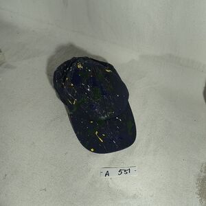 Unisex Navy Blue Adj Cap with Unique Street Wear Art Timothy Designs